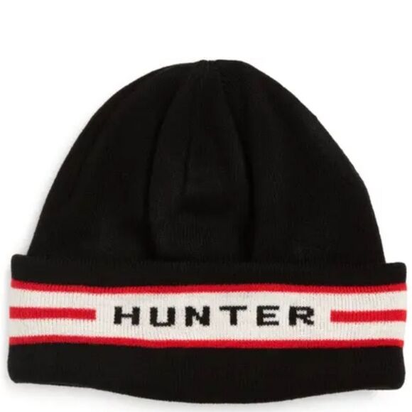 Hunter Logo Fleece Lined Beanie Hat main image 5